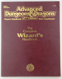 AD&D 2e The Complete Wizard's Handbook VG, by Rick Swan  