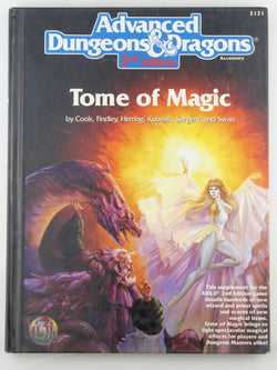 AD&D 2e Tome of Magic VG, by Cook, et al  