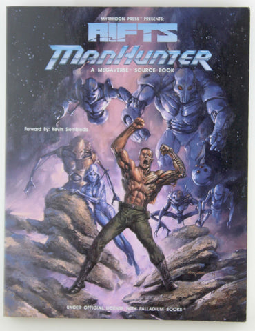 Rifts Manhunter Megaverse Souce Book VG, by Kevin Siembieda  
