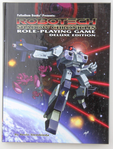 Robotech the RPG: Shadow Chronicles Deluxe Edition, by Kevin Siembieda Signed First Edition