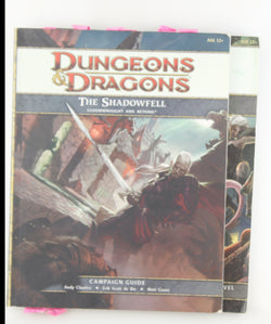 D&D 4e The Shadowfell Gloomwrought and Beyond 2 Books, by Clautice, et al  