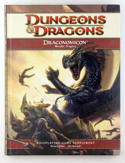 D&D 4e Draconomicon Metallic Dragons, by Baker, et al  