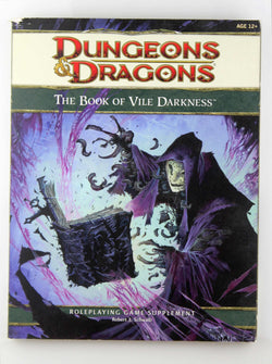The Book of Vile Darkness: A 4th Edition D&D Supplement, by Schwalb, Robert J.  