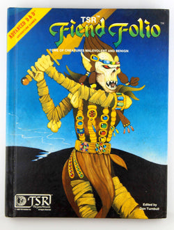 Fiend Folio: Tome of Creatures Malevolent and Benign: (Advanced Dungeons and Dragons), by   