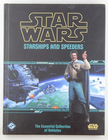 Star Wars RPG Starships and Speeders VG+, by Cox, et al  