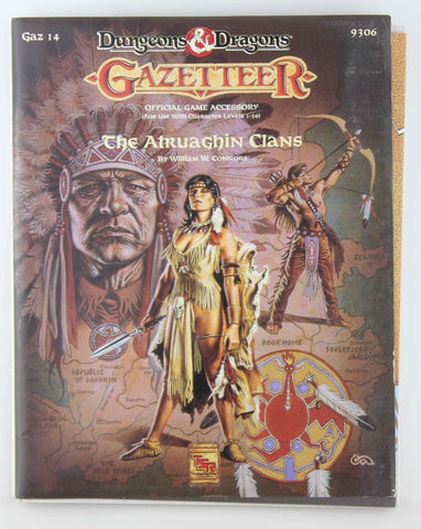 D&D GAZ14 The Atruaghin Clans, by William W Connors  
