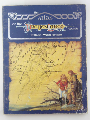 Atlas of the Dragonlance World (Dragonlance Books), by Fonstad, Karen Wynn  