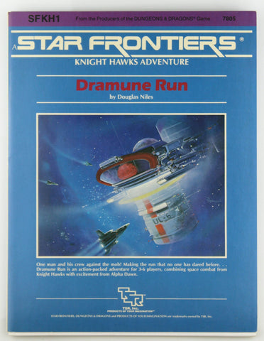 AD&D Dramine Run Star Frontiers SFKH1, by Douglas Niles  