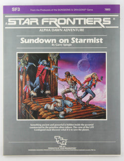 Sundown on Starmist (Star Frontiers Module SF3), by Garry Spiegle  