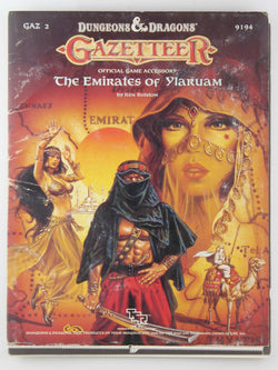 D&D GAZ2 The Emirates of Ylaruam Dungeons & Dragons, by Ken Rolston  