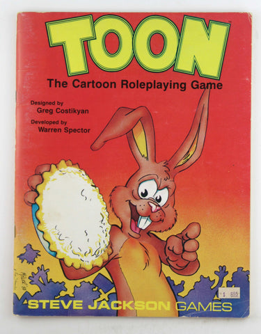 Toon The Cartoon Roleplaying Game, by Greg Costikyan  