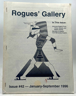 Rogues' Gallery APA/Zine Issue 42 Jan Sep 1996, by Allston  