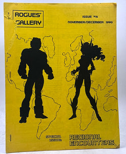Rogues' Gallery APA/Zine Issue 15 Nov Dec 1990 Special Regional Encounters, by Allston  