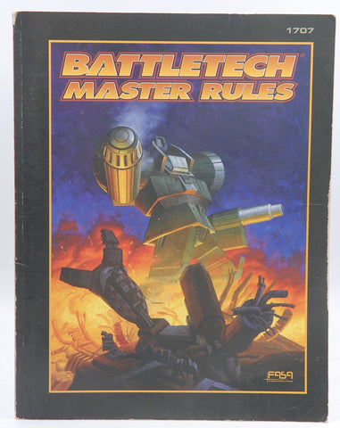 Battletech Master Rules (Battletech Series), by   