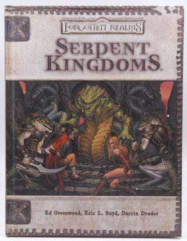 Serpent Kingdoms: Forgotten Realms Supplement by Ed Greenwood (April 01,2004), by   