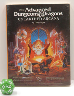 Unearthed Arcana AD&D Mini Book Miniature, by Gary Gygax  