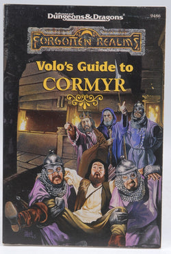 AD&D 2e Volo's Guide to Cormyr VG+, by Staff  