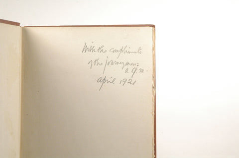 East By West, by Morrison, A.J. Signed 
