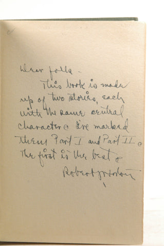 The Well-Wisher, by Horton, Robert J. Signed First Edition