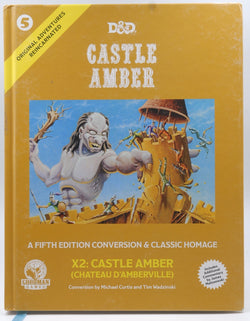 D&D 5e Castle Amber VG+, by Michael Curtis, Tim Wadzinski  