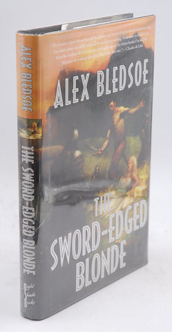 The Sword-Edged Blonde, by Bledsoe, Alex Signed First Edition