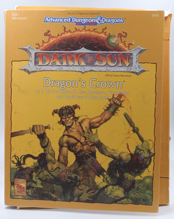 Dark Sun: Dragon's Crown AD&D 2nd Ed. Fantasy Roleplaying, Dark Sun, DSE1), by TSR Inc  