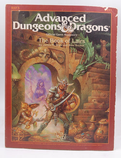 The Book of Lairs (Advanced Dungeons & Dragons Official Game Accessory, REF3, No. 9177), by Breault, Mike, Ward, James M.  