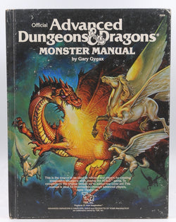 AD&D Monster Manual Updated Cover, by Gary Gygax  