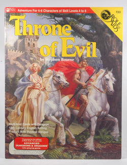 Throne of Evil (Role Aids / Advanced Dungeons & Dragons), by Bourne, Stephen  