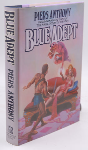 Blue Adept, by Anthony, Piers  First Edition