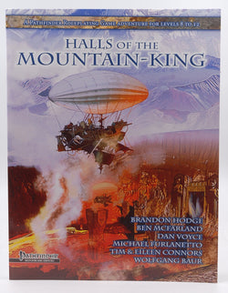 Halls of the Mountain King: Pathfinder Roleplaying Game Edition, by Hodge, Brandon,McFarland, Ben,Furlanetto, Michael,Connors, Tim,Connors, Eileen,Voyce, Dan,Baur, Wolfgang  