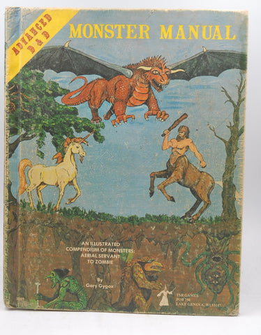 AD&D 4th Printing Monster Manual Fair, by Gary Gygax  