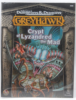 AD&D Greyhawk Crypt of Lyzandred the Mad SW, by Sean Reynolds  