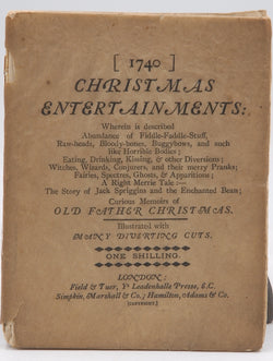 Christmas Entertainments 1740, by Dick Merryman  