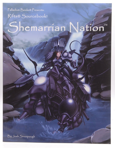 Rifts Shemarrian Nation, by Josh Sinsapaugh Signed 
