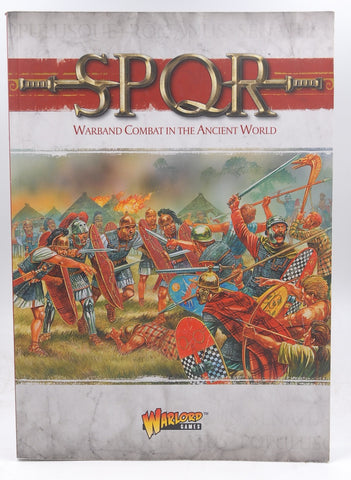 SPQR Warband Combat in the Ancient World, by   