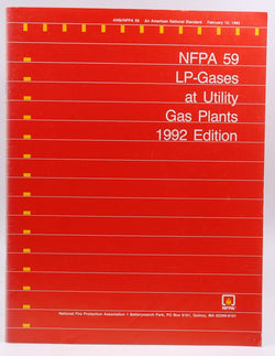 1992 NFPA 59 Utility LP-Gas Plant Code, by NFPA  