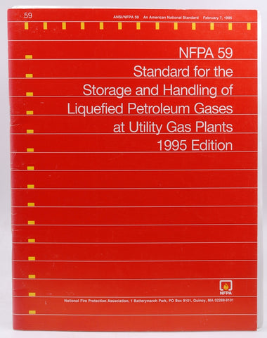 1995 NFPA 59 Utility LP-Gas Plant Code, by NFPA  