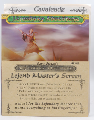 Lejend Master's Screen (For Gary Gygax's Lejendary Adventures), by unknown author  