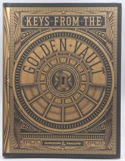 D&D 5e Keys from the Golden Vault Alt Cover, by Staff  