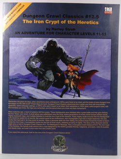 Dungeon Crawl Classics #12.5: Iron Crypt of the Heretics, by Stroh, Harley  