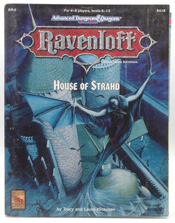 House of Strahd (Advanced Dungeons & Dragons, 2nd Edition), by Hickman, Laura, Hickman, Tracy  