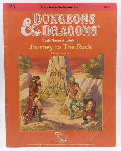 Journey to the Rock (Dungeons & Dragons Module B8), by Malone, Mike  