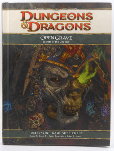 Open Grave: Secrets of the Undead (D&d Supplement) (Dungeons & Dragons) by Wizards RPG Team (20-Jan-2009) Hardcover, by   