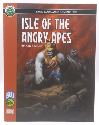 Swords & Wizardry RPG Isle of the Angry Apes, by Ken Spencer  