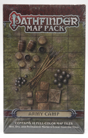 Pathfinder Map Pack Army Camp New, by Staff  