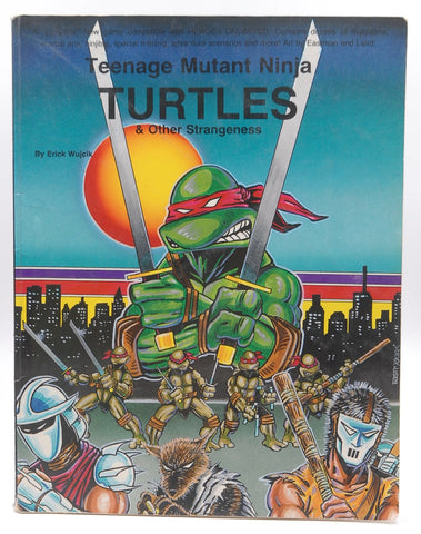 Teenage Mutant Ninja Turtles and Other Strangeness RPG Strangness Typo, by Erick Wujcik  