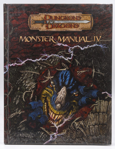 Monster Manual IV (Dungeons & Dragons d20 3.5 Fantasy Roleplaying) (v. 4), by Gwendolyn F.M. Kestrel  