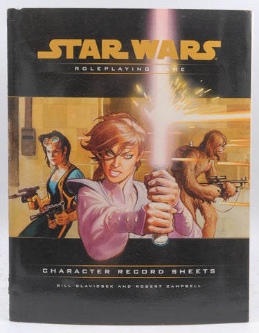 Character Record Sheets (Star Wars Roleplaying Game), by Wizards Team  