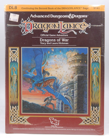 AD&D DL8 Dragons of War SW New, by Tracy and Laura Hickman  